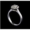 Image 4 : 0.99 ctw Diamond Ring - 14KT White Gold
