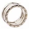 Image 5 : Bvlgari 18K White Gold B.zero1 Double Ring 48