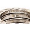 Image 6 : Bvlgari 18K White Gold B.zero1 Double Ring 48