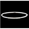 Image 1 : 14KT White Gold 0.39 ctw Diamond Bracelet