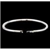 Image 3 : 14KT White Gold 0.39 ctw Diamond Bracelet