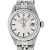Image 1 : Rolex Ladies Stainless Steel Silver Index 26MM Datejust Wristwatch