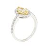 Image 4 : 2.22 ctw Diamond Ring - 14KT White And Yellow Gold