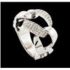 Image 4 : 0.33 ctw Diamond Ring - 14KT White Gold