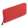 Image 2 : Hermes Sanguine Epsom Leather Silk'In Classic Wallet