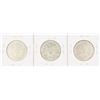 Image 2 : Set of (3) 1935 Arkansas Centennial Commemorative Half Dollar Coins