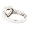 Image 3 : Heart Motif Ring - 18KT White Gold