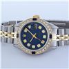Image 3 : Rolex Ladies 2 Tone Yellow Gold Blue Diamond & Sapphire Datejust Wristwatch