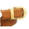 Image 6 : Louis Vuitton Brown Epi Leather Skinny Classique Belt 85