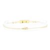 Image 2 : 1.60 ctw Opal and Diamond Bracelet - 14KT Yellow Gold