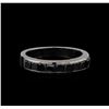 Image 1 : 1.00 ctw Black Diamond Ring - 14KT White Gold