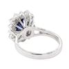 Image 3 : 2.55 ctw Sapphire and Diamond Ring - 14KT White Gold