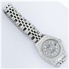 Image 7 : Rolex Ladies Stainless Steel Quickset Meteorite Diamond Lugs Jubilee Datejust Wr