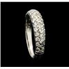 Image 4 : 0.50 ctw Diamond Band - 14KT White Gold