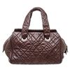 Image 3 : Chanel Brown Soft Caviar Leather Shoulder Bag