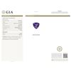 Image 4 : 14KT White Gold 11.31 ctw GIA Certified Tanzanite and Diamond Pendant With Chain