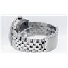 Image 9 : Rolex Mens Stainless Steel Diamond Lugs Rhodium Diamond & Ruby Datejust Wristwat