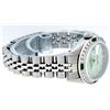Image 3 : Rolex Ladies Stainless Steel Green MOP Diamond Datejust Wristwatch