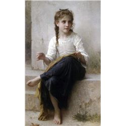 William Bouguereau - Sewing