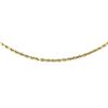 Image 2 : Twenty Inch Rope Chain - 14KT Yellow Gold