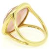 Image 9 : Ippolita Lollipop 18kt Yellow Gold Pink Mother of Pearl and Round Diamond Halo R