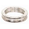 Image 2 : Bvlgari 18K White Gold B.zero1 Single Ring 52
