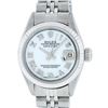 Image 1 : Rolex Ladies Stainless Steel Mother Of Pearl 26MM Datejust Wristwatch
