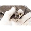 Image 6 : Chanel Gray Quilted Vinyl Bowling Satchel Handbag