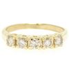 Image 1 : Classic 14kt Yellow Gold 0.75 ctw Diamond Wedding Band