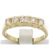 Image 2 : Classic 14kt Yellow Gold 0.75 ctw Diamond Wedding Band