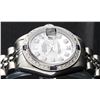 Image 3 : Rolex Ladies Stainless Steel Mother Of Pearl Diamond & Sapphire Datejust Wristwa