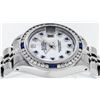 Image 6 : Rolex Ladies Stainless Steel MOP Diamond & Channel Set Sapphire Datejust Wristwa