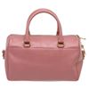 Image 2 : Saint Laurent YSL Pink Calfskin Leather Classic Baby Duffle Bag