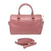 Image 3 : Saint Laurent YSL Pink Calfskin Leather Classic Baby Duffle Bag