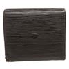 Image 1 : Louis Vuitton Black Epi Leather Elise Wallet