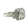 Image 1 : 0.67 ctw Diamond Ring - 14KT White Gold