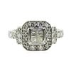 Image 2 : 0.67 ctw Diamond Ring - 14KT White Gold