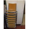 Image 1 : Stacking chairs