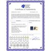 Image 2 : Genuine 13.2 ctw Sapphire & Diamond Earrings 14KT Yellow Gold - REF-197V5W
