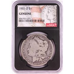 1901-O $1 Morgan Silver Dollar Coin NGC Genuine