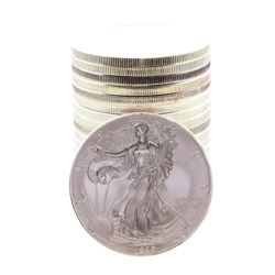 Roll of (20) Brilliant Uncirculated 1996 $1 American Silver Eagle Coins