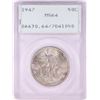 Image 1 : 1947 Walking Liberty Half Dollar NGC MS64 Old Green Rattler
