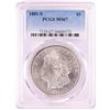 Image 1 : 1881-S $1 Morgan Silver Dollar Coin PCGS MS67
