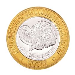 .999 Silver John Ascuaga's Nugget Sparks, Nevada $10 Limited Edition Gaming Token