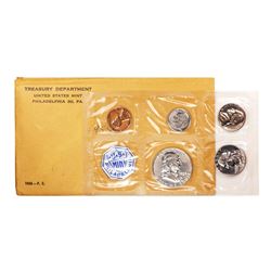 1958 (5) Coin Proof Set In Envelope