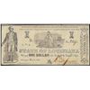 Image 1 : 1864 $1 State of Louisiana Obsolete Note