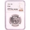 Image 1 : 1962 Proof Franklin Half Dollar Coin NGC PF66