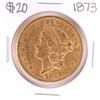 Image 1 : 1873 $20 Liberty Head Double Eagle Gold Coin