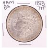 Image 1 : 1878 7TF VAM 83 $1 Morgan Silver Dollar Coin