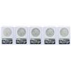 Image 2 : Lot of (5) 1977Mo Mexico 100 Pesos Silver Coins NGC MS66 Level Date
